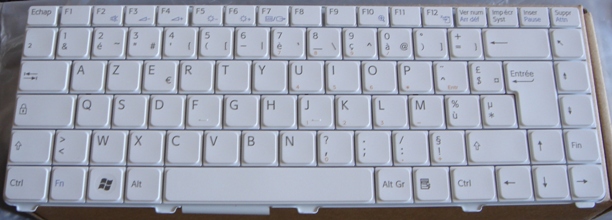 有关以下物品的详细资料: clavier azerty sony vgn-c vgn-c240eb vgn